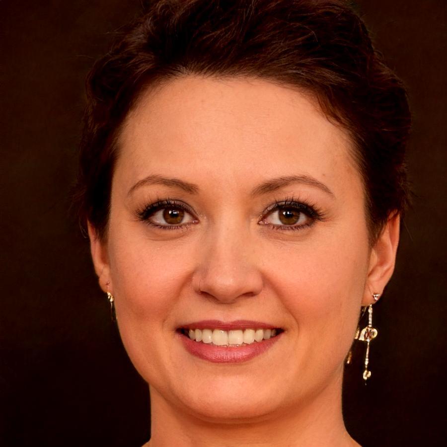 Rachel Chen at her desk